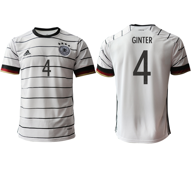 Men 2021 Europe Germany home AAA version #4 soccer jerseys->customized soccer jersey->Custom Jersey